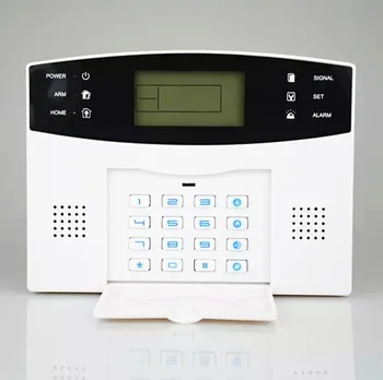 GSM Alarm System With LCD Display 433/315,900/1800,850/1900MHZ Burglar Alarm System