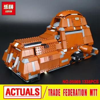 New Lepin 05069 Star War Series The Federation Transportation Tank Set MTT Children Building Blocks Bricks Toys boy's Model 7662