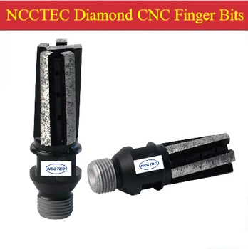 Diamond CNC milling cutters 25mm (D) *60mm (L) | NCCTEC high speed grinding and milling stone granite