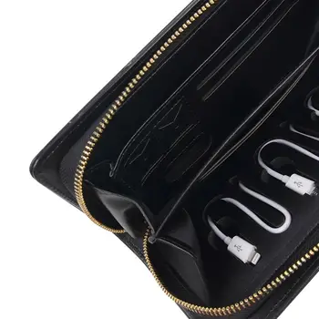 Multifunction Long Wallet with 6000 mAh Power Bank Handbags Men Wallets Novel Gift Women Wallets Customized Gift 2017 Fashion