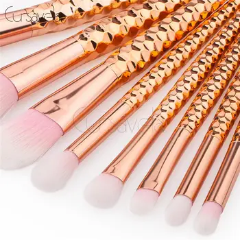 Rose Gold Makeup Set Makeup Brushs Rosa Cosmetic Make up Blush Tools Kit
