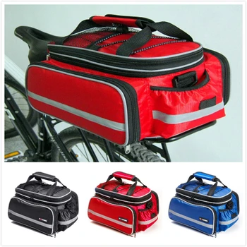 Hurricane 25L Bicycle Carrier Bag Rear Rack Bike Trunk Bag Luggage Pannier Back Seat Double Side Big Capacity Cycling Bag