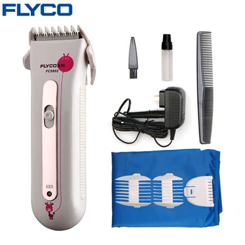 FLYCO professional Rechargeable Hair Clipper Hair Trimmers for baby Professional Haircut barbeador Machine for Baby Mute FC5802