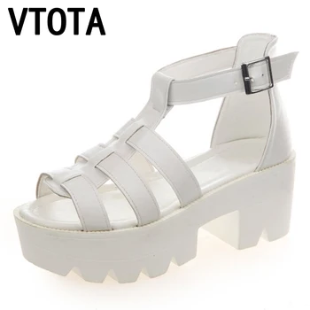 VTOTA Summer Women Sandals Fashion Gladiator Sandals Woman High Heels Platform Rome Women Shoes sandalias mujer Shoes Women X395