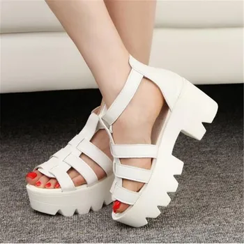 VTOTA Summer Women Sandals Fashion Gladiator Sandals Woman High Heels Platform Rome Women Shoes sandalias mujer Shoes Women X395
