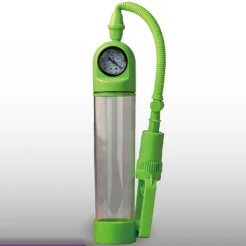 New Pressure Gauge Male Vacuum Penis Pump Enlarger Bigger Enhancement