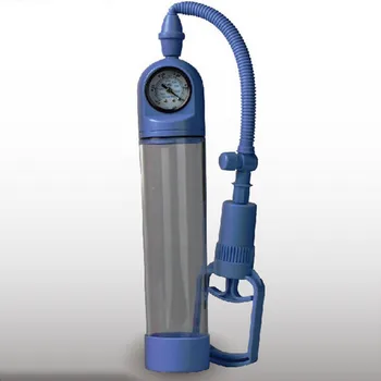 New Pressure Gauge Male Vacuum Penis Pump Enlarger Bigger Enhancement