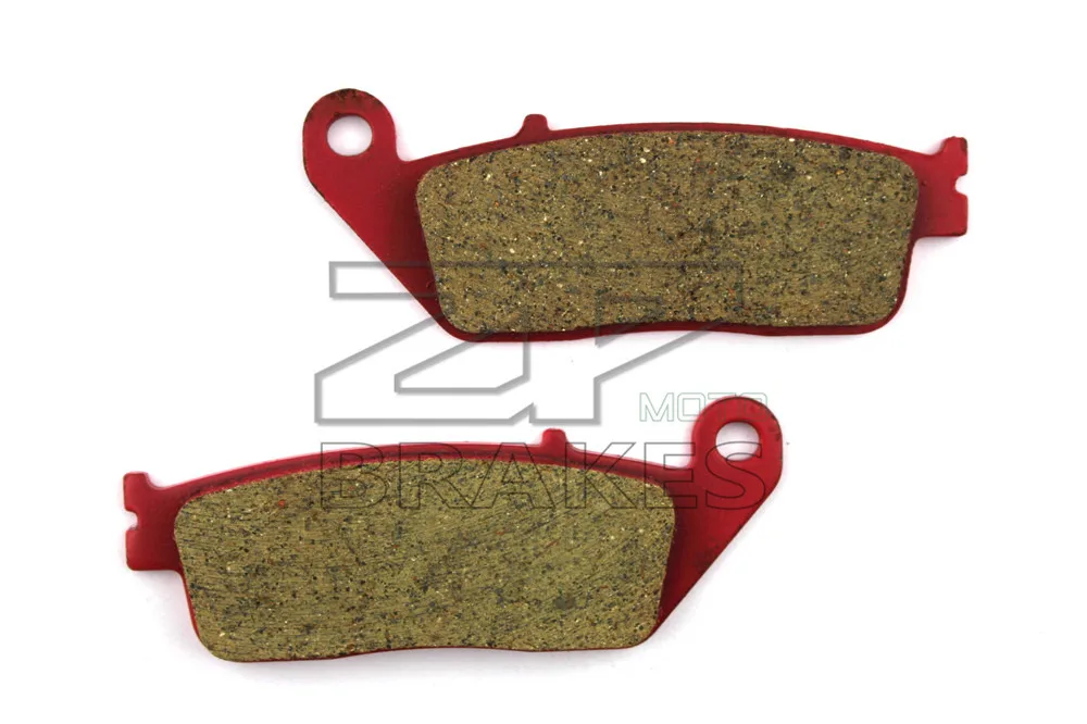 Motorcycle Parts Brake Pads Fit YAMAHA 125 YP Majesty FA 2002 VP 125 X/City 2008-2011 Front Red Composite Ceramic