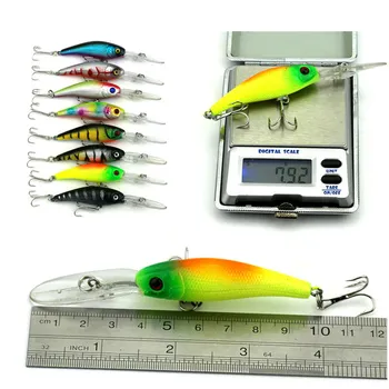 Wholesale 43Pcs/set Mixed Models Fishing Lures 43 Clolor Mix Minnow Lure Crank Bait Artificial Bait Fishing Lures KitEA14