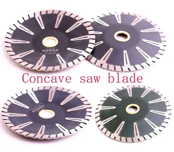 DC-SCB01 5 inch 125mm diamond concave saw blade for granite and marble