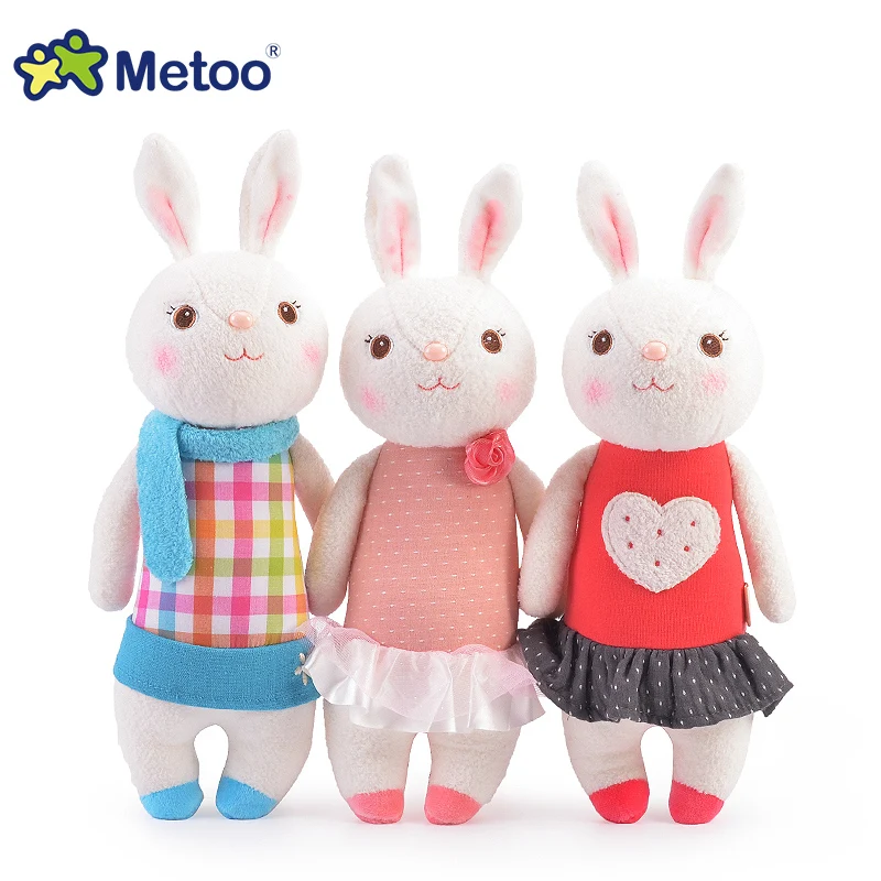 Sweet Cute Lovely Stuffed Baby Kids Toys Mini Metoo Tiramisu Rabbit Doll Plush for Girls Birthday Christmas Gift 35cm Toy gift