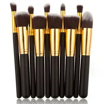 APINKGIRL 10pcs Professional Makeup Brushes Set Makeup Tools Kit Premium Full Function
