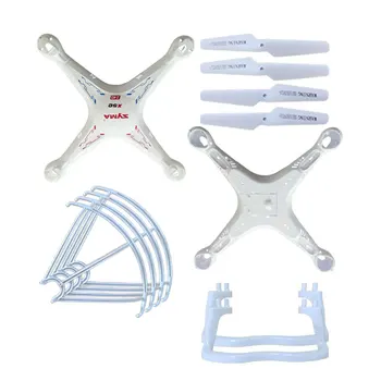 Syma X5C X5 X5A RC Helicopter its body+blade+landing skid+ Blade Protecting Frame For Quadcopter Spare Parts Drone Accessories