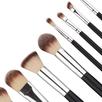 Make Up Powder Brushes Maquillage Beauty Cosmetic Tools Kit Eyeshadow Lip Brushes 10Pcs Professional Makeup Brushes Set