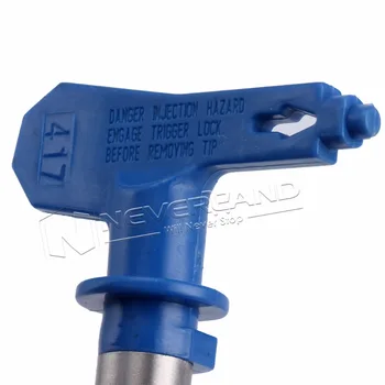 Blue Universal Airless Paint Spray Sprayer Tip For Graco Titan Wagner Nozzle Tool Kit 215 313 315 415 515 619 621