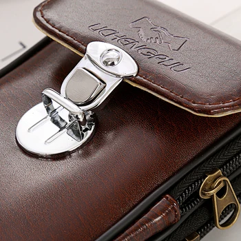 Wallet Men Leather Wallets Male Purse Money Credit Card Holder Coin Pocket Brand Design Phone Case Wallet Maschio Clutch