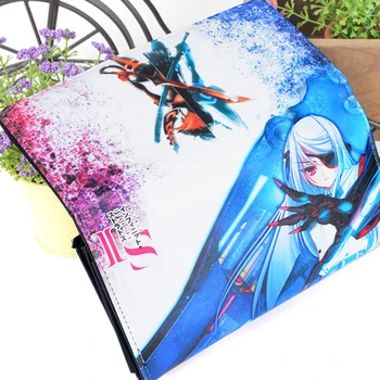 Kill LA Kill Wallet Anime Cosplay Kiryuuin Satsuki PU Long Style Purse Day Cluthes Portefeuille Homme