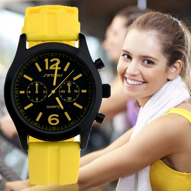 SINOBI New Military Royale Men Watch Fashion Luxury Business Quartz Watches Men Sports Silicone Wristwatch relojes