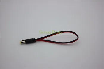 Male DC connector 2.1*5.5mm Power Jack Adapter Plug Cable Connector for 3528/5050/5730 single color led tape