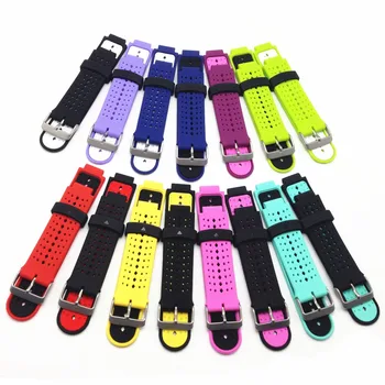 Fashion Watch Straps Bands Soft Silicone Replacement Wrist Watch Band For Garmin Forerunner 230/235/630 Watchband