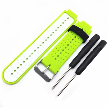 Fashion Watch Straps Bands Soft Silicone Replacement Wrist Watch Band For Garmin Forerunner 230/235/630 Watchband