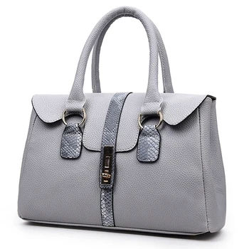 Women Bag Ladies Totes 2016 Luxury Brand Purses And Handbags Women Leather Handbags Shoulder Messenger Bags Serpentine Pattern 4
