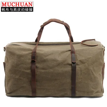 New Pattern Man Handbag Canvas Bag Leisure Time Male Package Batik Single Shoulder Woman Will Capacity Luggage Bag Waterproof