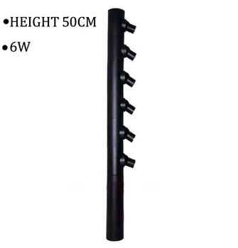 AC85-265V Height 500mm 6W High Power Led Jewelry Light Adjustable