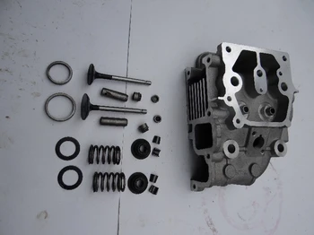 178F Cylinder head assembly intake valve air cooled diesel engine suit for kipor kama Chinese brand