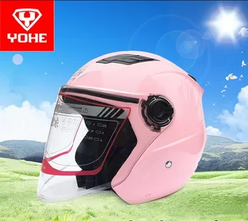 2017 Summer New YOHE Half Face motorcycle half cover YH-882A motorbike helmets made of ABS have 7 kinds color size M L XL XXL