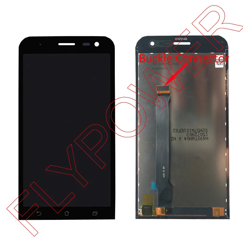 For ASUS Zenfone 2 ZE500CL ZE550CL 5.0 inch LCD Display+Touch Screen Assembly In Buckle Connector ; warranty
