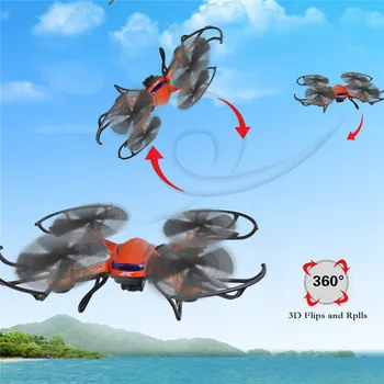 JJRC H12WH 2.4GHz 4CH WiFi Transmission high altitude Drone RC Quadcopter - HD Camera RC Drone Remote Control Helicopter