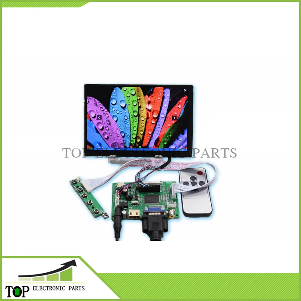 7'' inch N070ICG-L21 IPS LCD screen display + Control Driver board HDMI+VGA+2AV 1280x800