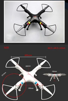 SYMA X8W WiFi FPV Headless Mode 2.4GHz 6 Axis Gyro RC Quadcopter with 0.3MP HD Camera Real-Time Transmission RC HelicoptersToys