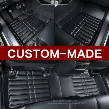 Custom made car floor mats special for Toyota Land Cruiser 200 Highlander Camry 3D waterproof carpet rugs liners(2007-present)