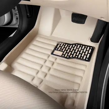 Custom made car floor mats special for Toyota Land Cruiser 200 Highlander Camry 3D waterproof carpet rugs liners(2007-present)