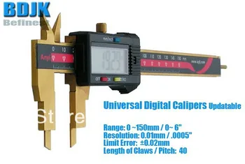 Range 0~150mm Universal Digital Vernier Caliper / Calipers with 0.02mm Limit Error