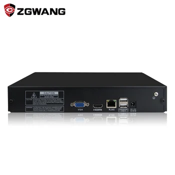 ZGWANG NVR H265 4CH 5MP NVR HDMI Recorder H265 CCTV Network NVR 4Channel H.265 NVR System Security HybridVideo Recorder