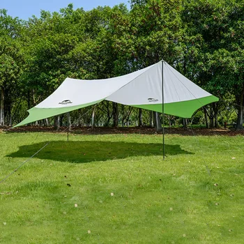Outdoor Waterproof Camping Sun Shelter Beach Tent UV Protection For Family 4-8 Person