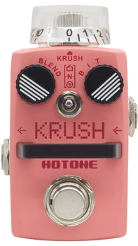 Hotone SR-1 Krush Bitcrusher/Sample Rate Reducer Pedal with Free Pedal Case and More