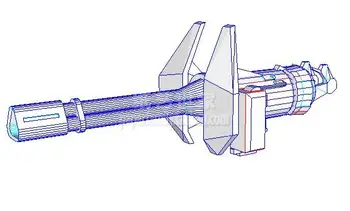 Halo H3 The heavy machine gun turret 3D Paper Model