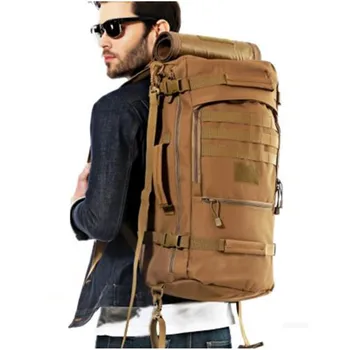Mountaineering bag Men and women travel backpack backpack travel large capacity backpack 060 l bag high grade wearproof
