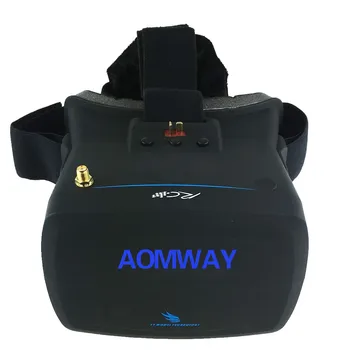 NEW FPV Aomway 5.8G 40CH 800x480 5 Inch Video Goggles V1 Head-mounted FPV Glasses HD Headset For Camera Racing Drone Accessories