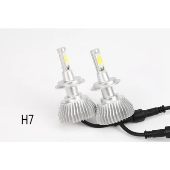 1 Set LED Headlight H1 H3 H4 H7 H8/9/ H11 9004 9007 880/881 60W 6000LM 6000K White Light Auto Fog Lamp Bulbs 12v Car Head Lights