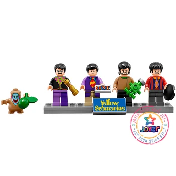 Lepin 21012 The Beatles Yellow Submarin building bricks blocks Toys for children boys Game Model Gift Compatible with Bela 21306