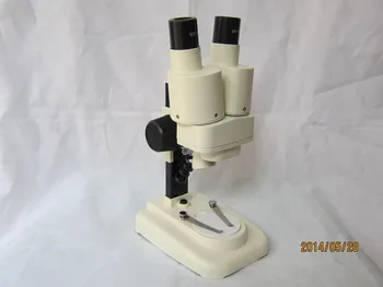 Children Christmas Gift 20X Student Zoom Stereo Microscope LED Binocular Stereo Microscope PCB Solder Tool