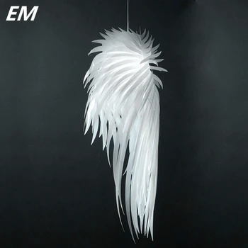 Novel Feather Creative Modern Dining Pendant Lamp for living room Restaurant angel wing designs Dining lamp Individual lamps