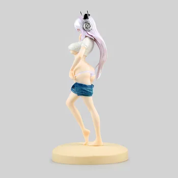 Super Sonic Sonico Figure Headphones Sexy Anime Figure Wave Sexy PVC Figure Sexy Action Anime Figure Japanese Anime 25CM 10''
