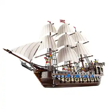 NEW lepin 22001 Pirate Ship Imperial warships Model Building Kits Block Briks Toys Gift 1717pcs