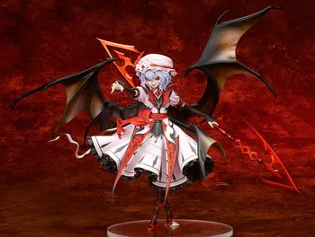 1pcs Touhou Project Remilia Scarlet Red Magic Legend.ver action pvc figure toy tall 23cm hot sell.